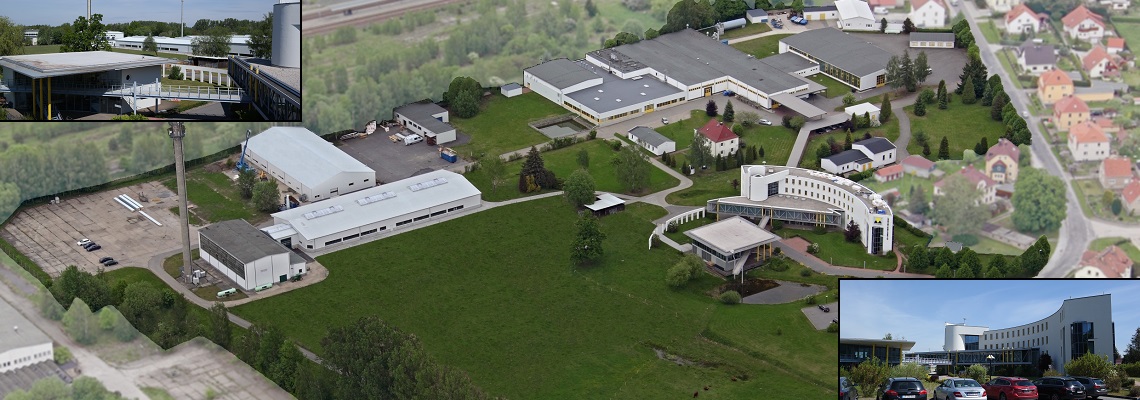 Site de production et administration à Arnsdorf